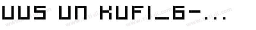 UUS UN KUFI_6字体转换